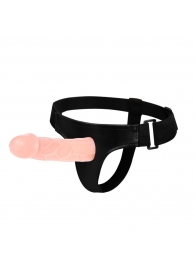 Телесный фаллоимитатор на трусиках Jessica Strap-On - 15,5 см. - Baile - купить с доставкой в Златоусте