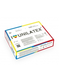 Разноцветные ароматизированные презервативы Unilatex Multifruits - 144 шт. - Unilatex - купить с доставкой в Златоусте