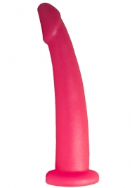 Розовый стимулятор простаты из геля - 18 см. - LOVETOY (А-Полимер) - в Златоусте купить с доставкой