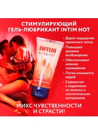 Стимулирующий гель-лубрикант Intim Hot - 60 гр. - Биоритм - купить с доставкой в Златоусте