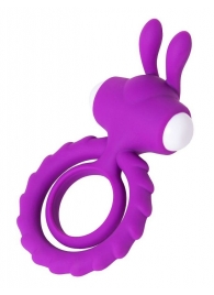 Фиолетовое эрекционное кольцо на пенис JOS  GOOD BUNNY - JOS - в Златоусте купить с доставкой