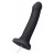 Черный фаллос с имитацией эякуляции Silicon Cum Dildo L - 19,6 см. - Strap-on-me - купить с доставкой в Златоусте