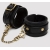 Черные оковы на ноги Bound to You Faux Leather Ankle Cuffs - Fifty Shades of Grey - купить с доставкой в Златоусте