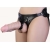 Гигантский фаллоимитатор на присоске в комплекте с трусиками - 26 см. - LOVETOY (А-Полимер) - купить с доставкой в Златоусте