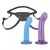 Страпон унисекс Beginners Strap-On с 2 насадками - 15 и 13 см. - Lux Fetish - купить с доставкой в Златоусте