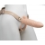 Телесный фаллопротез MEN STYLE с анальным стимулятором - 17,5 см. - LOVETOY (А-Полимер) - купить с доставкой в Златоусте