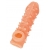 Телесная закрытая насадка с пупырышками Cock Sleeve Size L - 17,6 см. - KOKOS - в Златоусте купить с доставкой