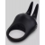 Черное эрекционное виброкольцо Sensation Rechargeable Vibrating Rabbit Love Ring - Fifty Shades of Grey - в Златоусте купить с доставкой