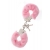 Металлические наручники с розовой меховой опушкой METAL HANDCUFF WITH PLUSH PINK - Dream Toys - купить с доставкой в Златоусте