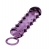 Закрытая фиолетовая насадка с пупырышками SAMURAI PENIS SLEEVE PURPLE - 14,5 см. - NMC - в Златоусте купить с доставкой