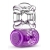 Фиолетовое эрекционное виброкольцо One Night Stand Vibrating C-Ring - Blush Novelties - в Златоусте купить с доставкой