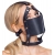 Черный намордник с кляпом-шаром Head Harness With A Gag - Orion - купить с доставкой в Златоусте
