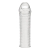 Текстурированная насадка на пенис Clear Textured Penis Enhancing Sleeve Extension - 16,5 см. - BlueLine - в Златоусте купить с доставкой