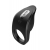 Черное эрекционное виброкольцо Vibro Lust Ring - MALESATION - в Златоусте купить с доставкой