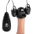 Черная стимулирующая насадка для головки полового члена Multi Speed Vibrating Penis Head Teaser - XR Brands - в Златоусте купить с доставкой
