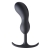 Черный массажер простаты с утяжелителями Premium Silicone Weighted Prostate Plug Large - 18,8 см. - XR Brands - в Златоусте купить с доставкой