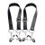 Ремни с зажимами для половых губ Spread Labia Spreader Straps with Clamps - XR Brands - купить с доставкой в Златоусте