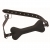Черный кляп в форме косточки Hound Adjustable Dog Bone Gag - XR Brands - купить с доставкой в Златоусте