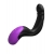 Черно-фиолетовый вибромассажёр простаты Hyper-Pulse P-Spot Massager - Pipedream - в Златоусте купить с доставкой