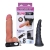Страпон с 2 насадками и вибрацией UniStrap - 20 и 18 см. - LOVETOY (А-Полимер) - купить с доставкой в Златоусте
