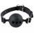 Силиконовый кляп-шар с отверстиями для дыхания Silicone Breathable Ball Gag Small - Pipedream - купить с доставкой в Златоусте