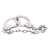 Наручники из металла с длинной цепочкой CHROME HANDCUFFS METAL HANDCUFFS W. KEY - NMC - купить с доставкой в Златоусте