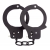 Чёрные наручники из листового металла BONDX METAL CUFFS BLACK - Dream Toys - купить с доставкой в Златоусте