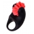 Чёрно-красное эрекционное виброкольцо Erotist - Erotist Adult Toys - в Златоусте купить с доставкой