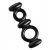 Двойное эрекционное кольцо Dual Stretch To Fit Cock and Ball Ring - XR Brands - в Златоусте купить с доставкой