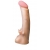 Телесная насадка REAL Standard с усиками на основании - 19 см. - LOVETOY (А-Полимер) - купить с доставкой в Златоусте