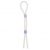 Прозрачное эрекционное кольцо-лассо SILICONE LASSO COCK RING DUAL BEADS - NMC - в Златоусте купить с доставкой