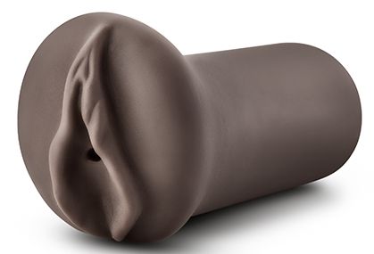Коричневый мастубратор-вагина Nicole s Kitty - Blush Novelties - в Златоусте купить с доставкой