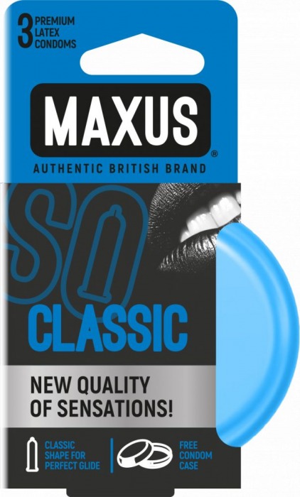Классические презервативы в железном кейсе MAXUS Classic - 3 шт. - Maxus - купить с доставкой в Златоусте