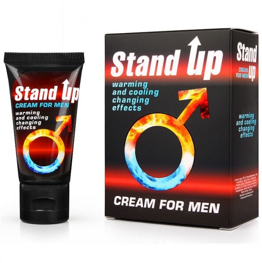 Возбуждающий крем для мужчин Stand Up - 25 гр. - Биоритм - купить с доставкой в Златоусте