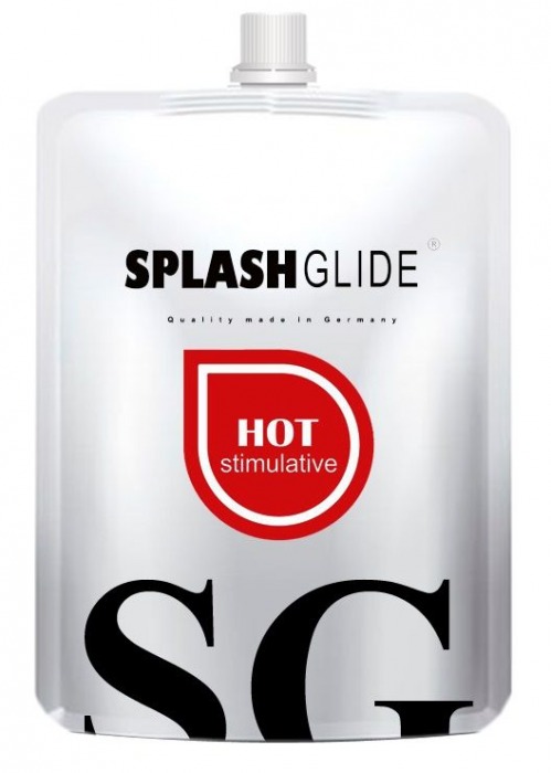 Возбуждающий лубрикант на водной основе Splashglide Hot Stimulative - 100 мл. - Splashglide - купить с доставкой в Златоусте