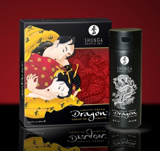 Интимный мужской крем  Дракон - Shunga - купить с доставкой в Златоусте