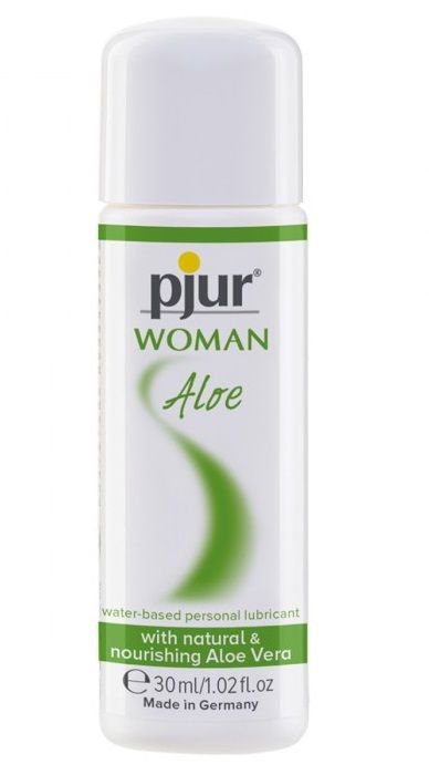 Лубрикант на водной основе pjur WOMAN Aloe - 30 мл. - Pjur - купить с доставкой в Златоусте