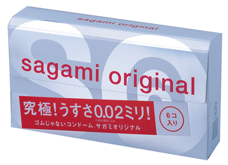 Ультратонкие презервативы Sagami Original - 6 шт. - Sagami - купить с доставкой в Златоусте