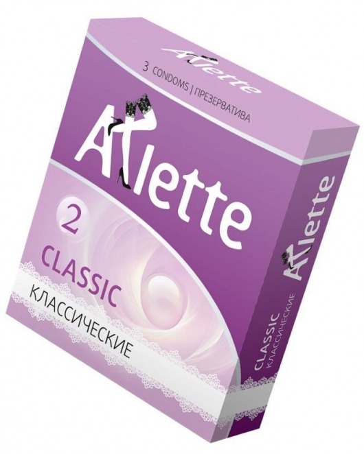 Классические презервативы Arlette Classic - 3 шт. - Arlette - купить с доставкой в Златоусте