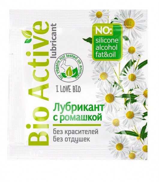 Пробник лубриканта на водной основе Bio Active - 3 гр. - Биоритм - купить с доставкой в Златоусте