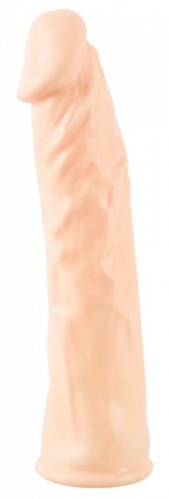 Телесная насадка-удлинитель Silicone Extension - 19 см. - Orion - в Златоусте купить с доставкой