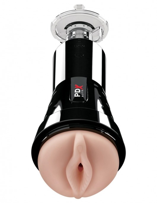 Телесный вибромастурбатор-вагина Cock Compressor Vibrating Stroker - Pipedream - в Златоусте купить с доставкой