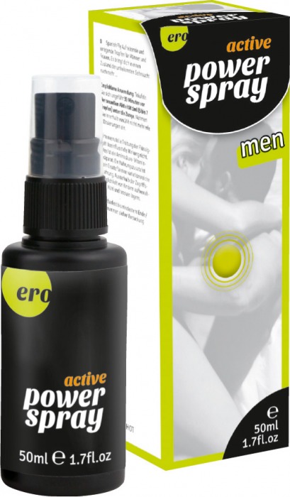 Стимулирующий спрей для мужчин Active Power Spray - 50 мл. - Ero - купить с доставкой в Златоусте
