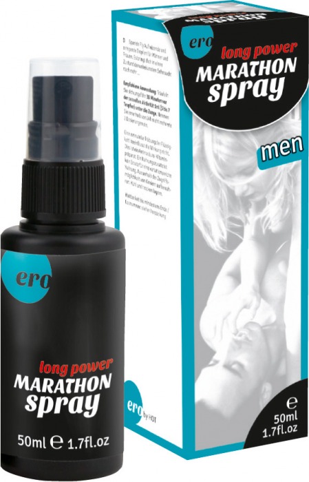 Пролонгирующий спрей для мужчин Long Power Marathon Spray - 50 мл. - Ero - купить с доставкой в Златоусте