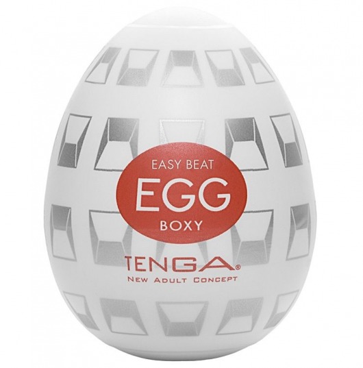 Мастурбатор-яйцо EGG Boxy - Tenga - в Златоусте купить с доставкой