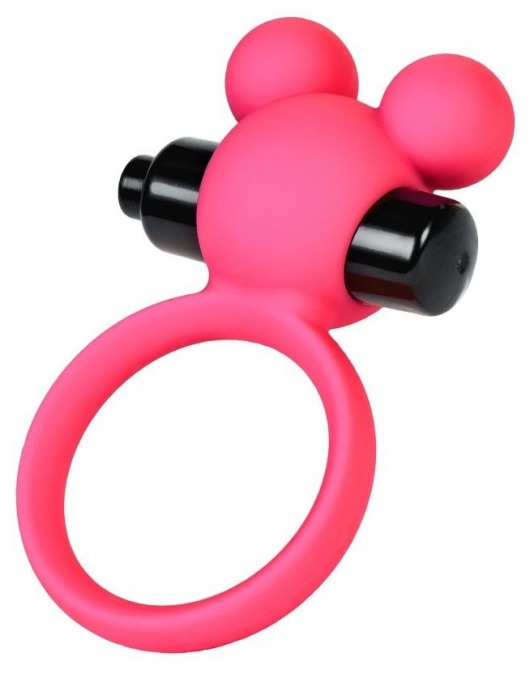 Розовое виброкольцо на пенис A-Toys - A-toys - в Златоусте купить с доставкой