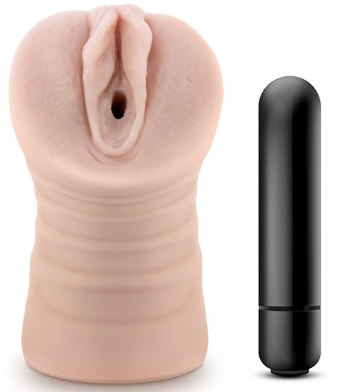 Телесный мастурбатор-вагина Rain - Blush Novelties - в Златоусте купить с доставкой