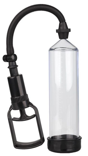 Прозрачная вакуумная помпа TRIGGER HANDLE PENIS PUMP - Dream Toys - в Златоусте купить с доставкой
