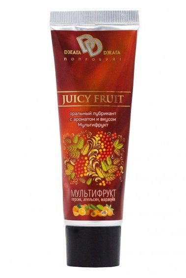 Интимный съедобный лубрикант JUICY FRUIT с ароматом фруктов - 30 мл. - БиоМед - купить с доставкой в Златоусте