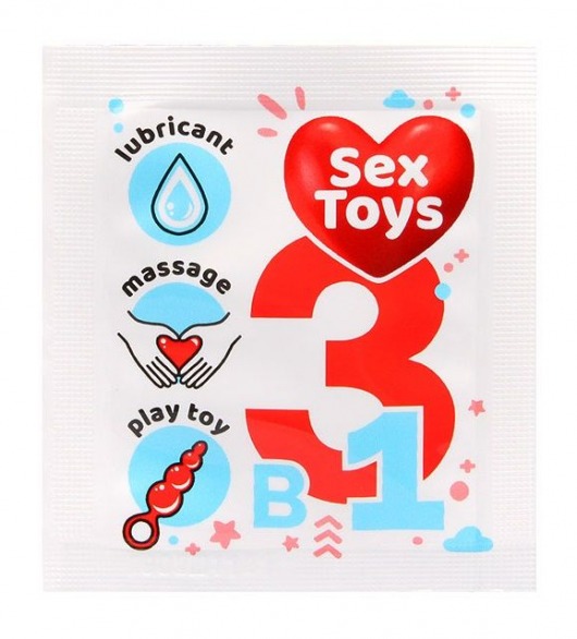 Гель-лубрикант на водной основе Sex Toys - 4 гр. - Биоритм - купить с доставкой в Златоусте